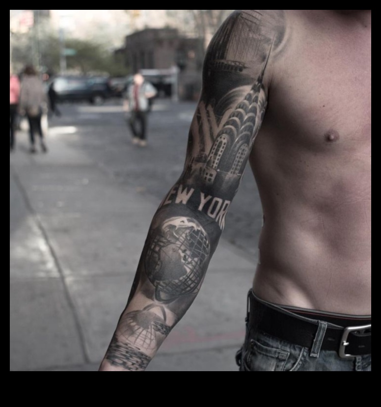 Γλυπτός καμβάς: Ανακαλύψτε την ομορφιά των αφηγήσεων για τατουάζ του μεγάλου επικού βραχίονα