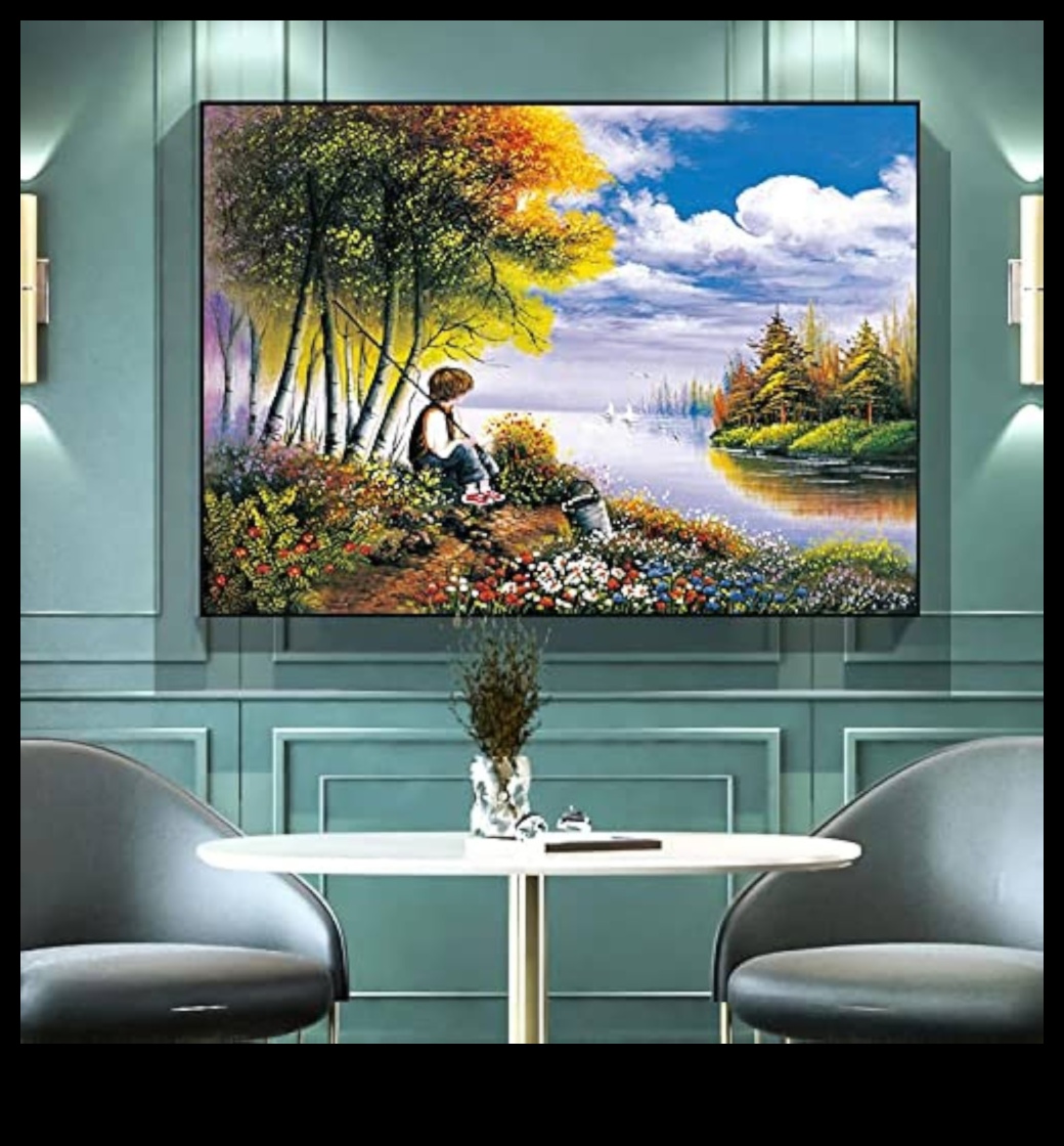 Έγχρωμος καμβάς Ζωντανή τέχνη κήπου για να φωτίσει το χώρο σας 2 Canvas of Color: Κομψή τέχνη κήπου για κάθε εποχή