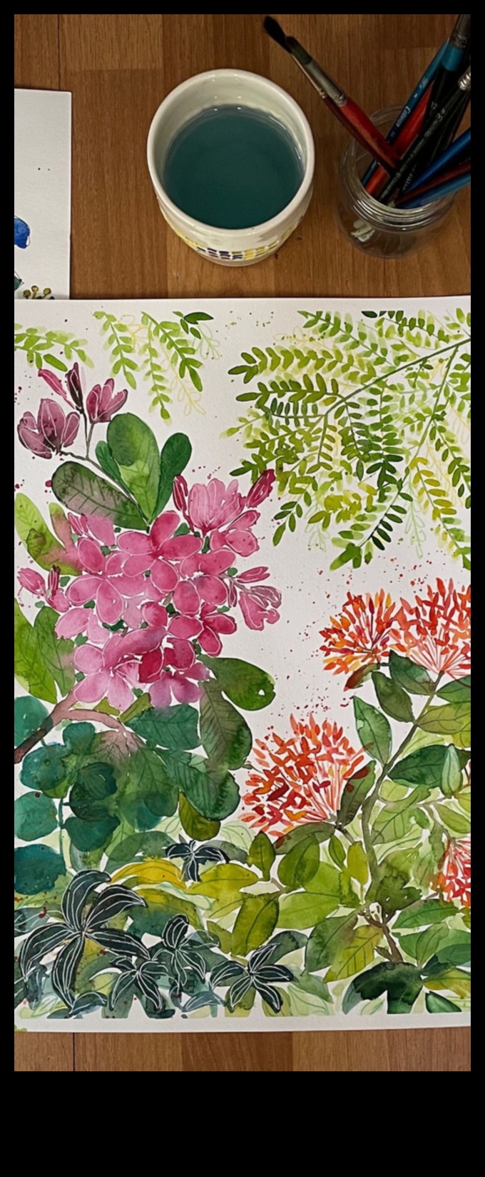 Blooms and Brushstrokes: Creating Garden Art αριστουργήματα