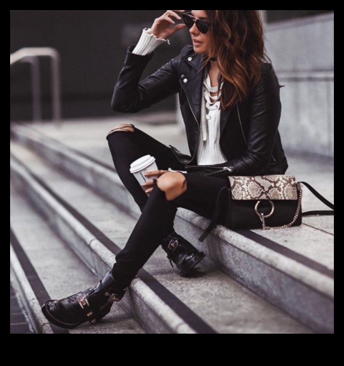 Δερμάτινο πολυτελές: Εκνευριστικές ιδέες για ρούχα με ένα άγγιγμα εξέγερσης