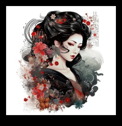 Geisha Grace: Ανακαλύψτε τη γυναικεία γοητεία με ιαπωνική μελάνη