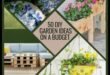 Blooms on a Budget: Εμπνευσμένα και οικονομικά προσιτά DIY στον κήπο