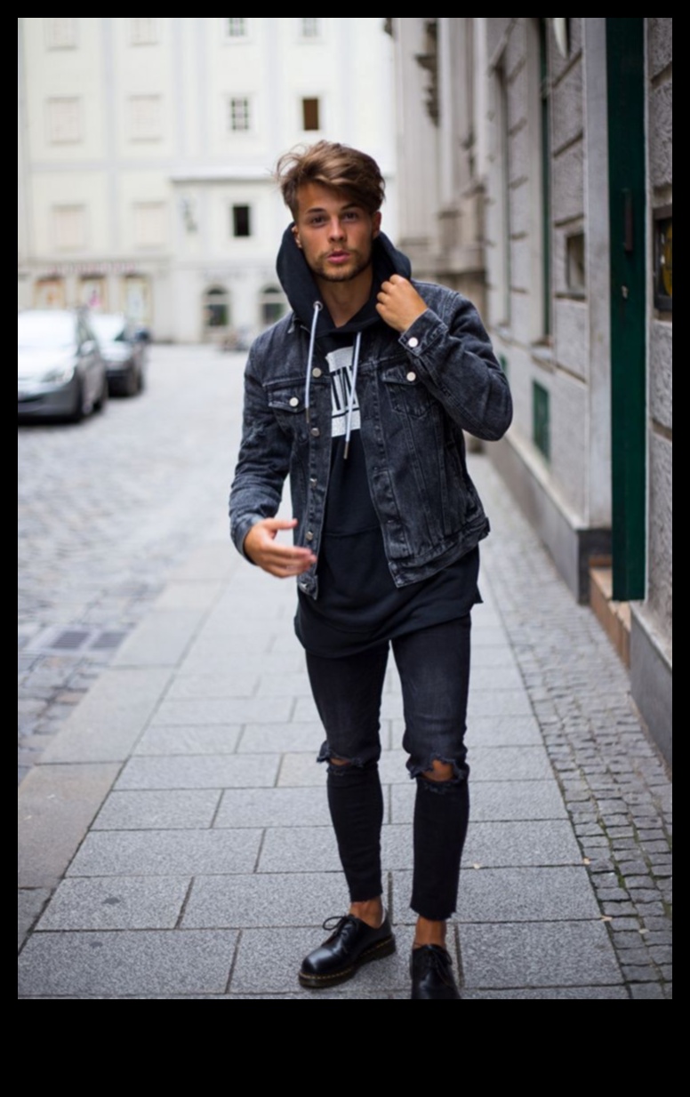 Cityscape Chic: Urban ανδρική μόδα για trendsetting