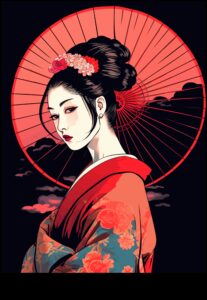 Geisha Grace: Ανακαλύψτε τη γυναικεία γοητεία με ιαπωνική μελάνη