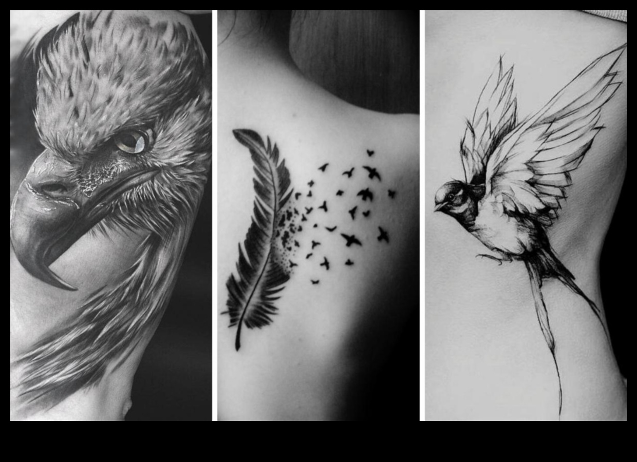 Feathers and Fables: Chronicles in Bird Tattoos